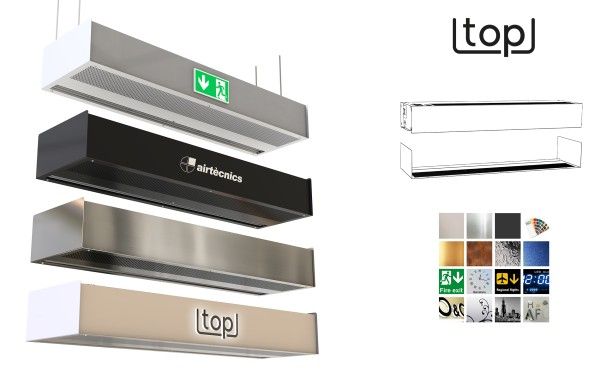 Cortina De Aire Decorativa Industrial TOP Airtécnics