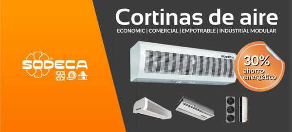 Cortinas de aire SODECA 2024